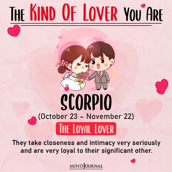 kind of love scorpio