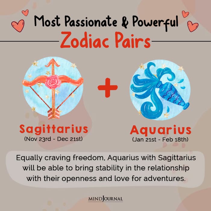 zodiac pair sagittarius
