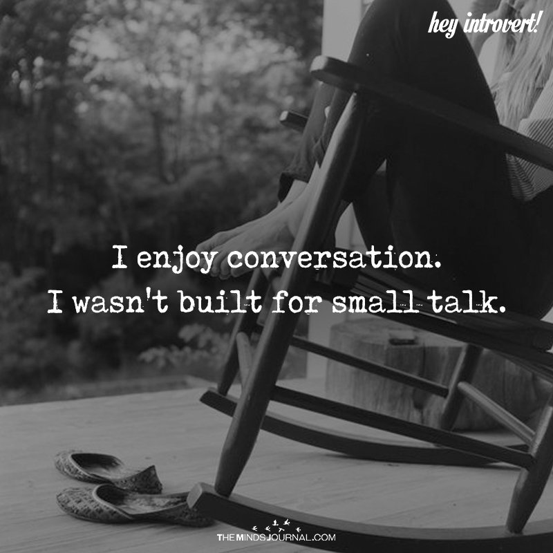 I Enjoy Conversation