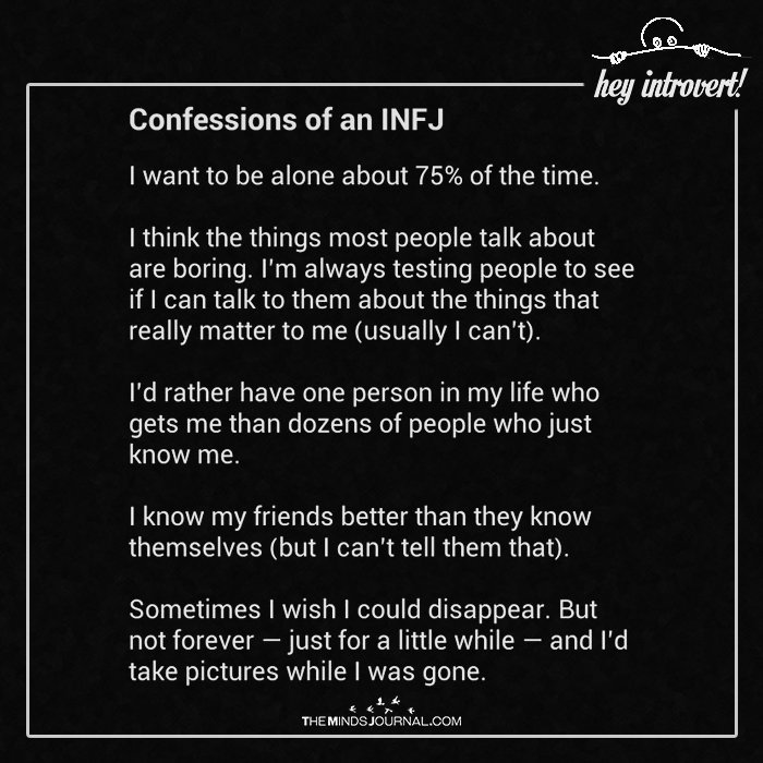 Confessions Of An INFJ