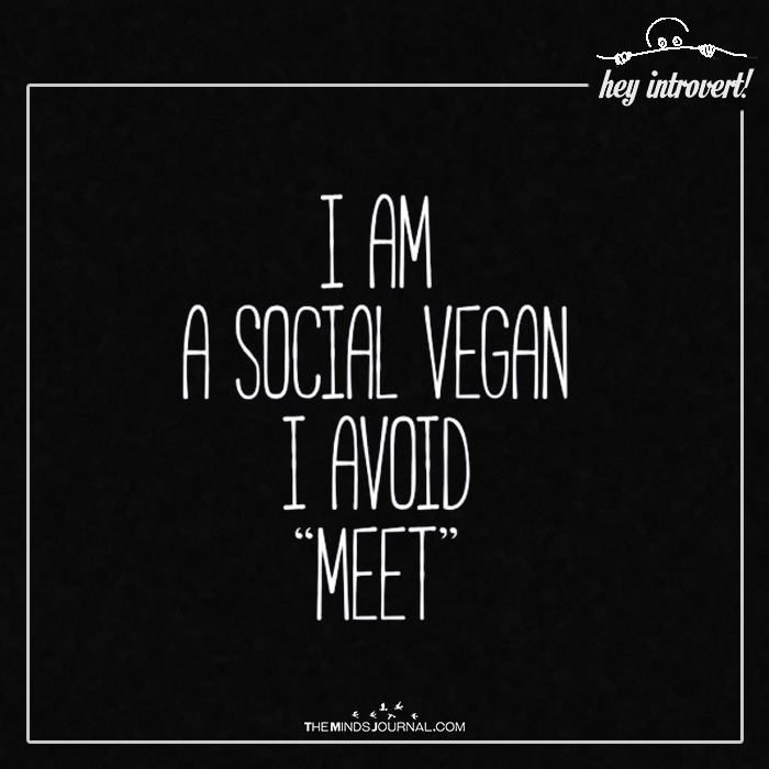 I Am A Social Vegan