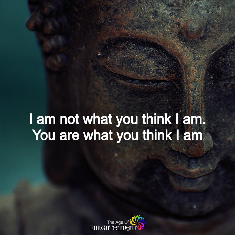 I Am Not What You Think I Am