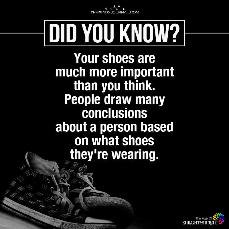 Your Shoes Are Much More Important Than You Think
