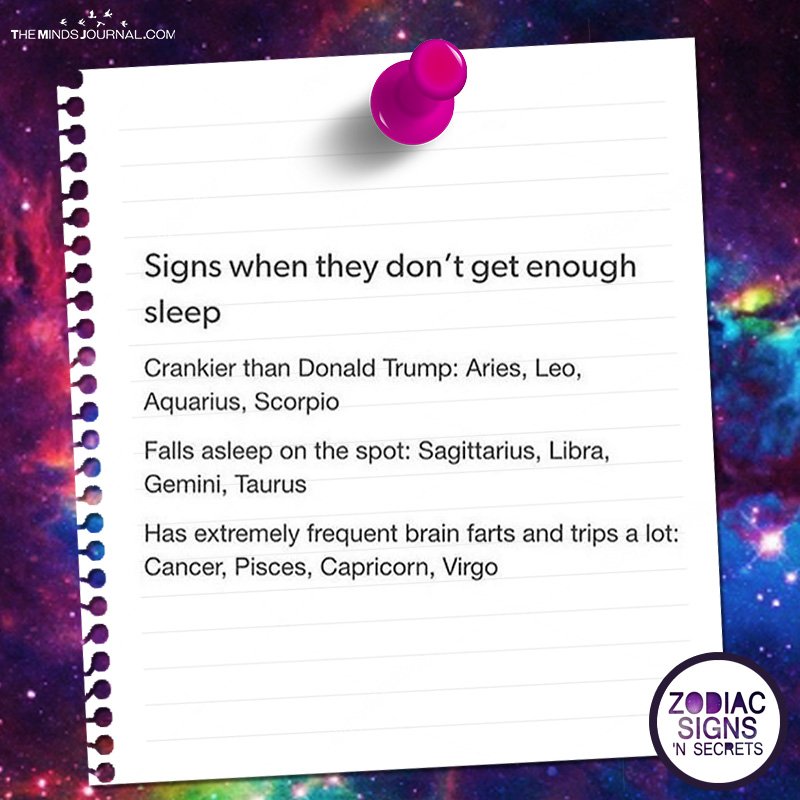 Signs When They Don’t Get Enough Sleep