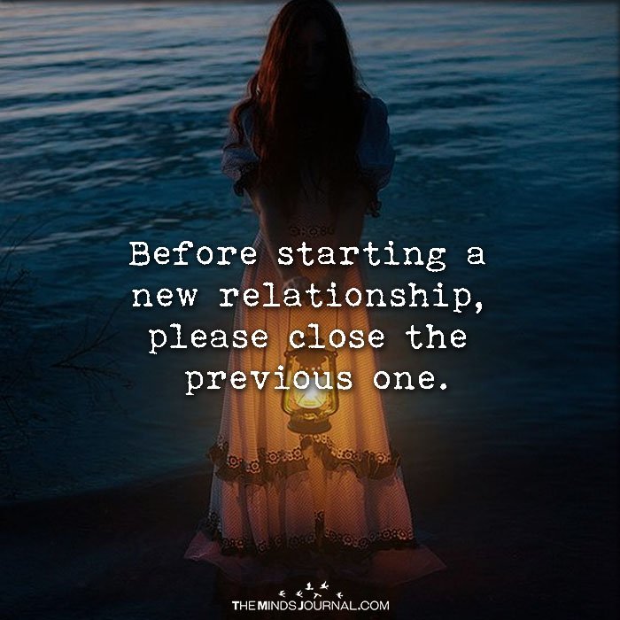 Before Starting A New Relationship