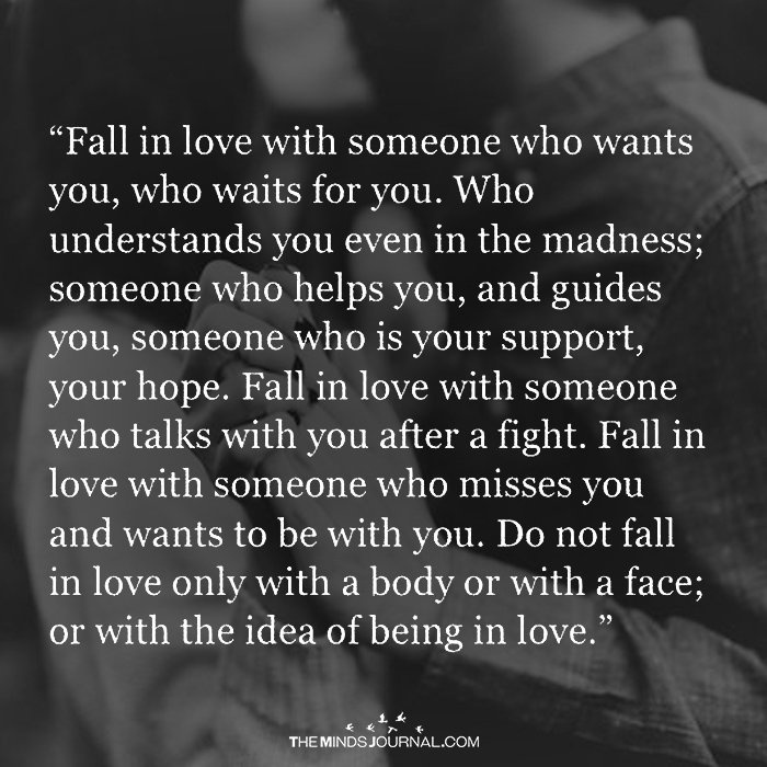 Fall in Love With Someone
