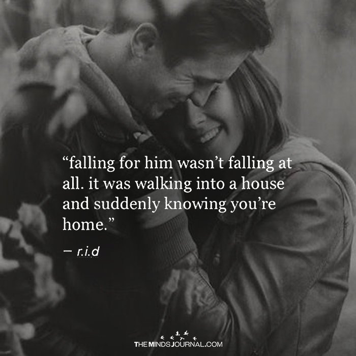 Falling For Him Wasn't Falling At All