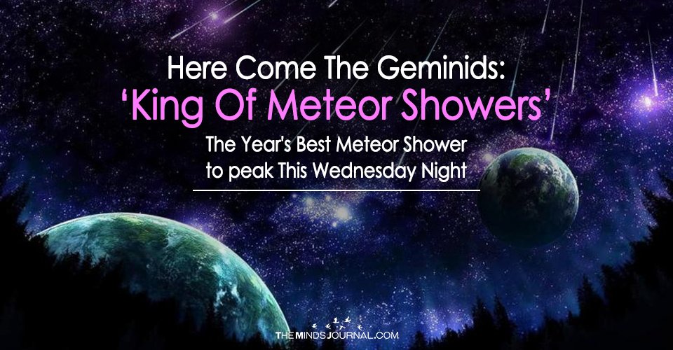 Here Come The Geminids: ‘King Of Meteor Showers’ The Year's Best Meteor Shower to peak This Wednesday Night