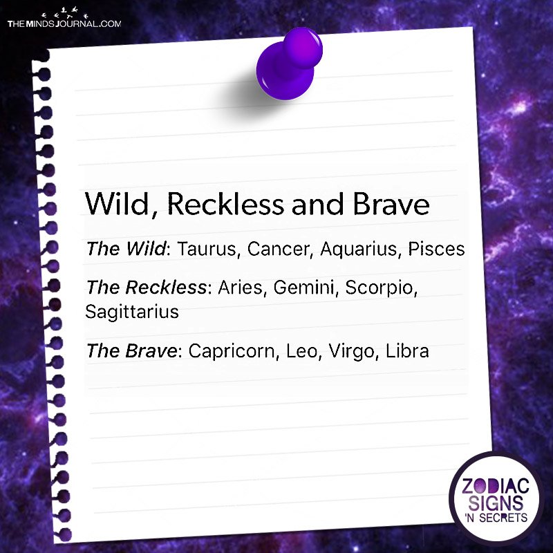 Wild, Reckless And Brave