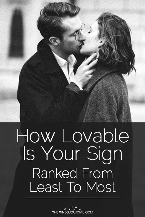 How lovable is your zodiac sign