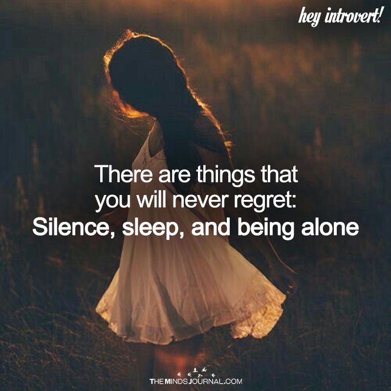 There Are Things That You Will Never Regret