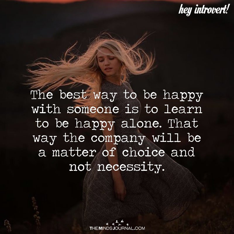 The Best Way To Be Happy
