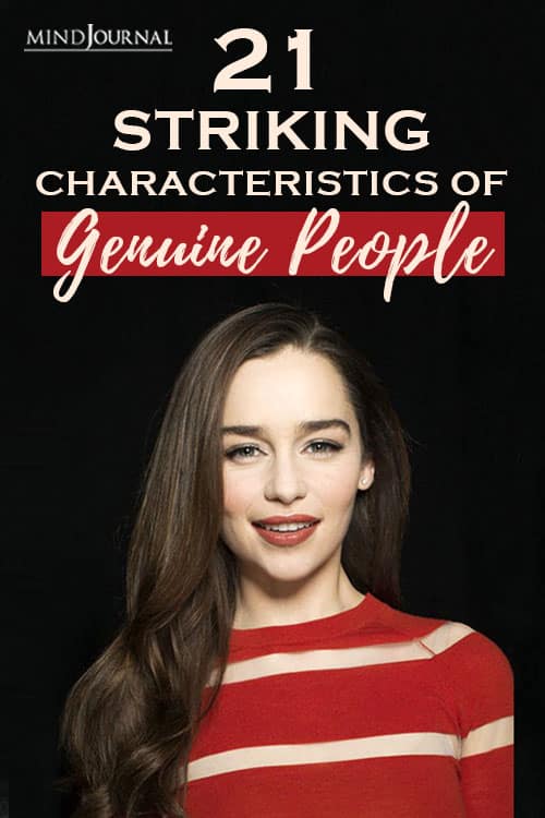 Can You Relate To These Characteristics of Genuine People?