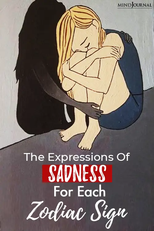 Expressions Sadness Zodiac Sign pin