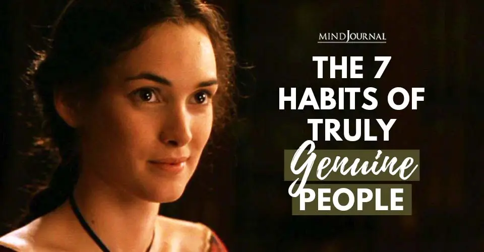 Habits of Truly Genuine People