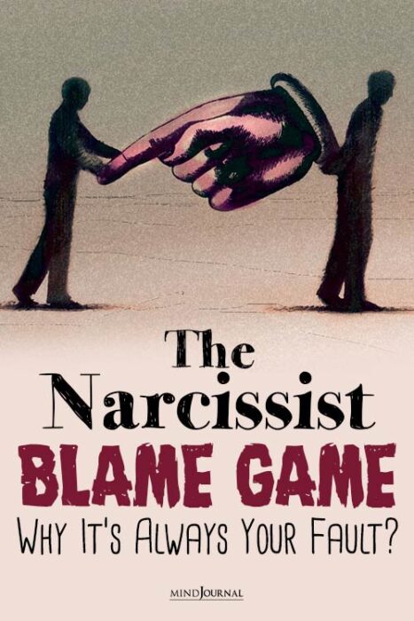 narcissist blame shifting