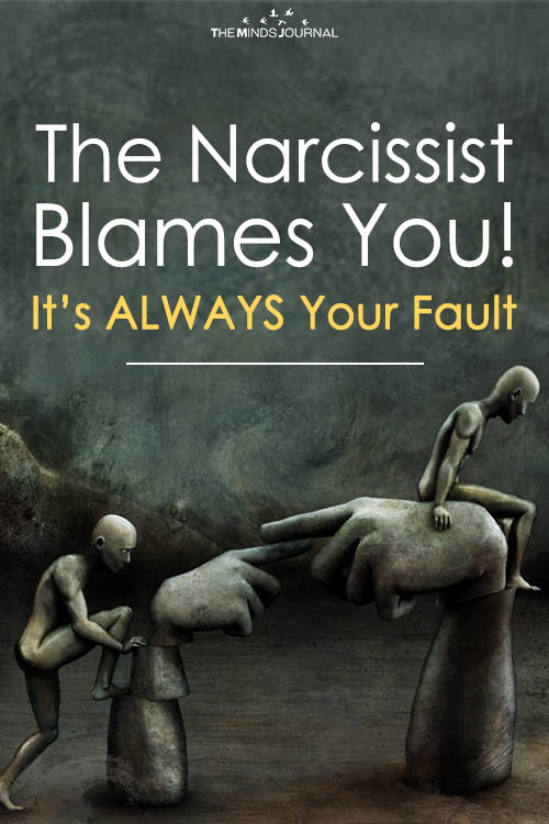 The Narcissist Blames You It’s ALWAYS Your Fault