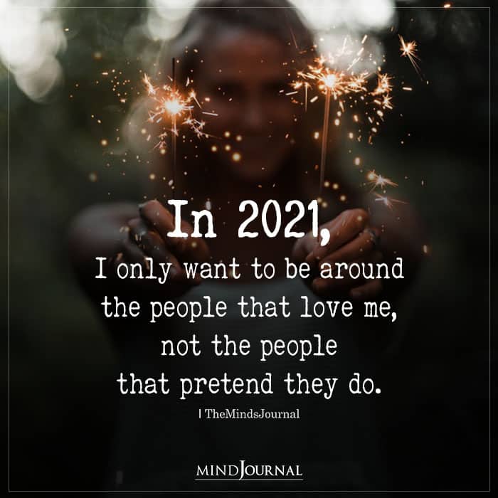 This Year I Only Want To Be Around The People