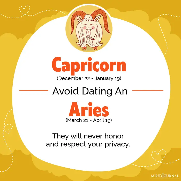 avoid dating capricorn