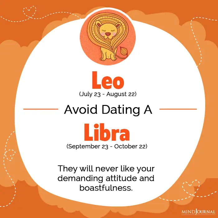 avoid dating leo