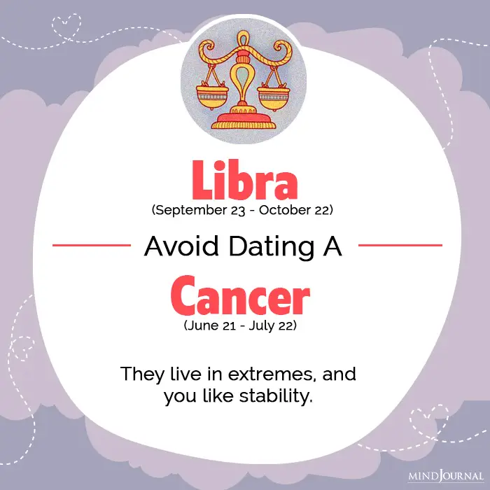 avoid dating libra