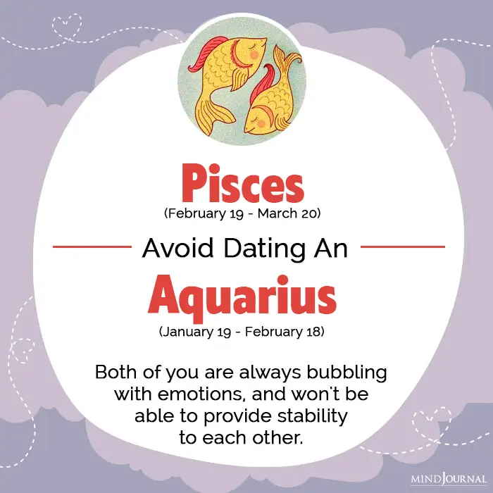 avoid dating pisces