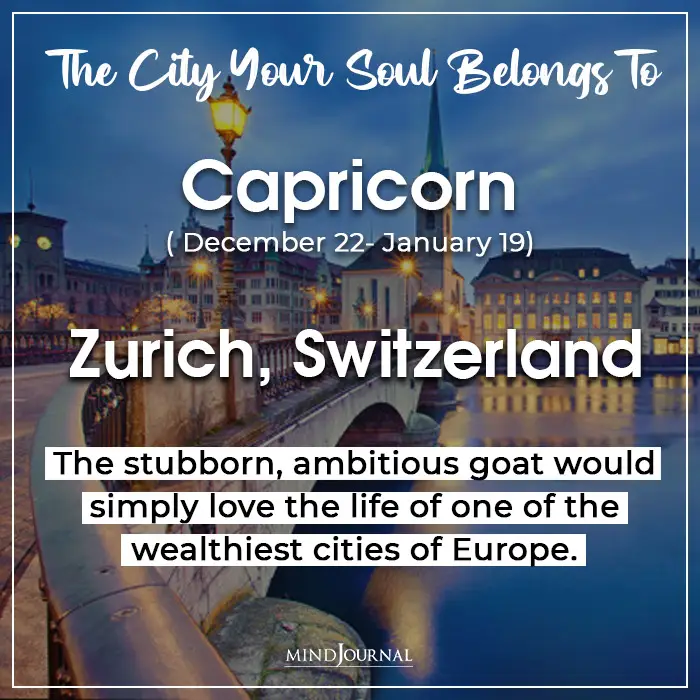 city your soul belongs to capricorn