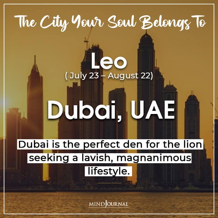 city your soul belongs to leo