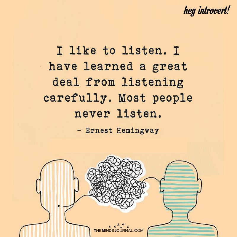 I Like to Listen