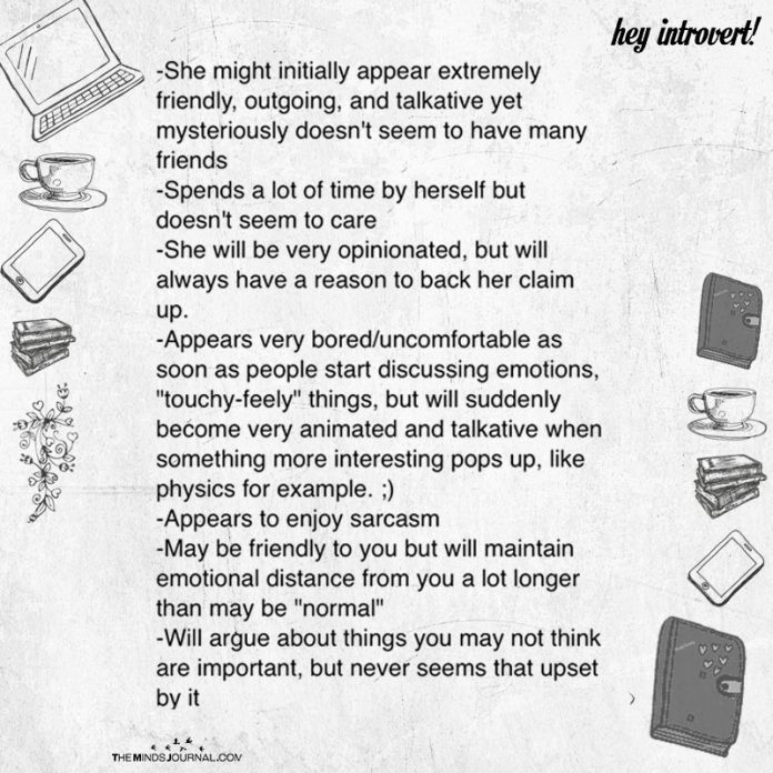 Signs of a shy extrovert