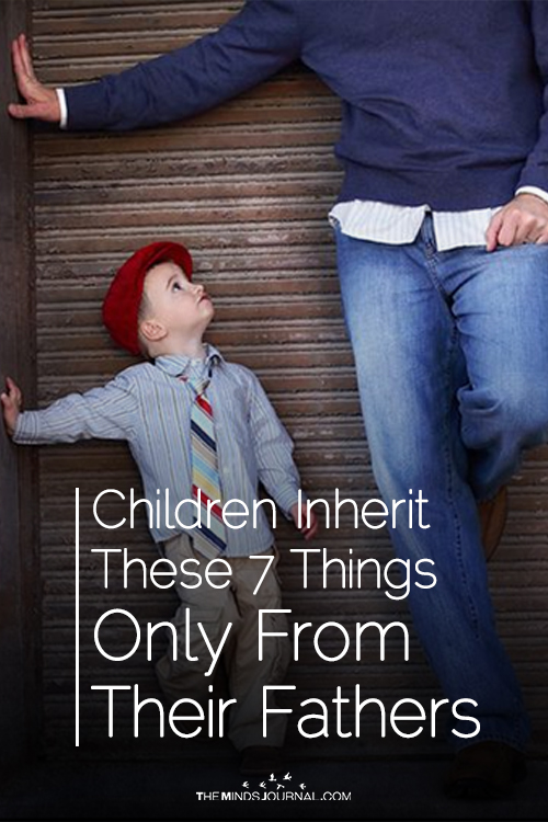 Children Inherit Things ONLY From Their Fathers Pin