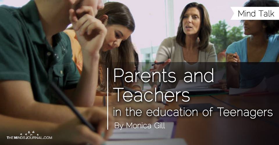 Parents and Teachers in the education of Teenagers