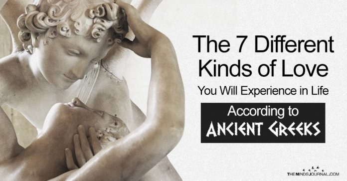 The 7 Different Kinds of Love, That You Will Experience in 