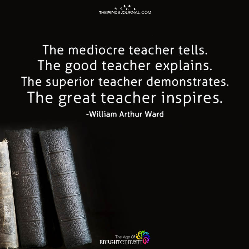 The Great Teacher Inspires