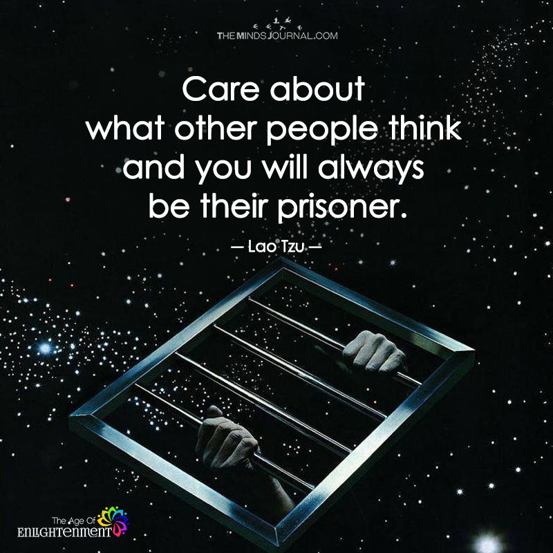Care About What People Think