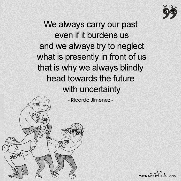 Don't blindly carry the past into the future