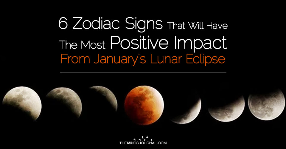 6 Zodiac Signs That Will Have The Most Positive Impact From January's Lunar Eclipse