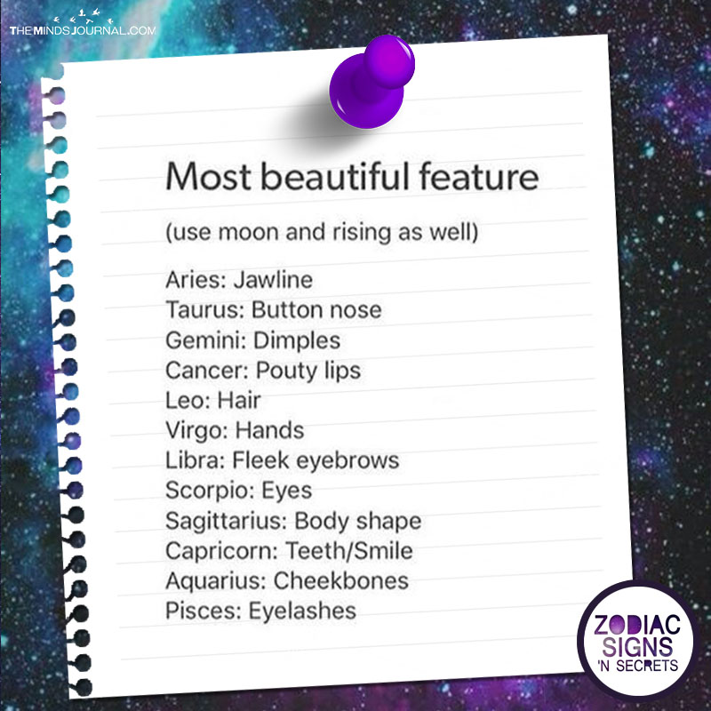 Most Beautiful Features Of Signs