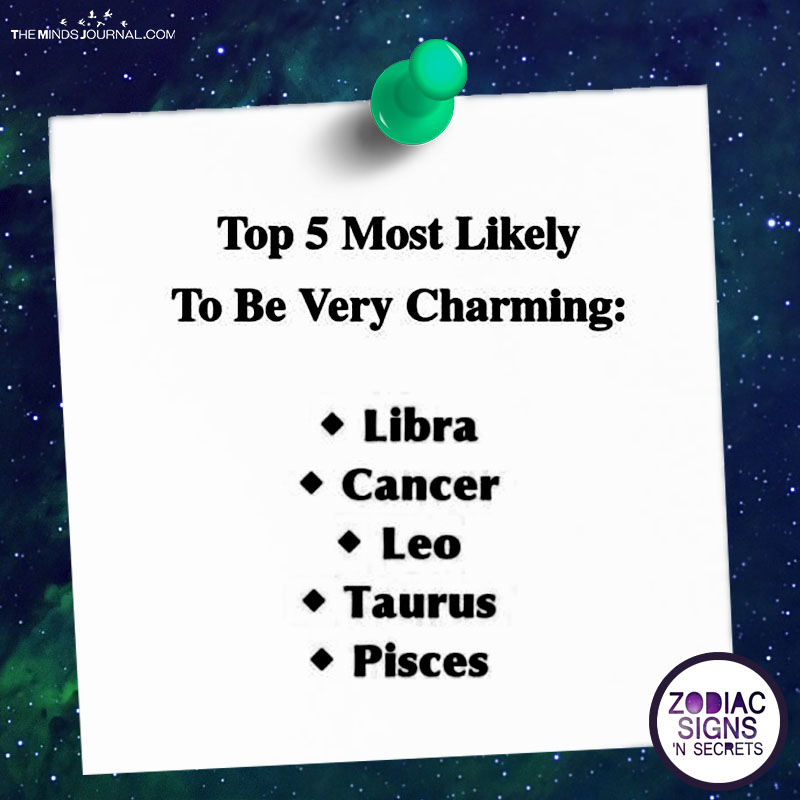 Top 5 Most Likely To Be Very Charming