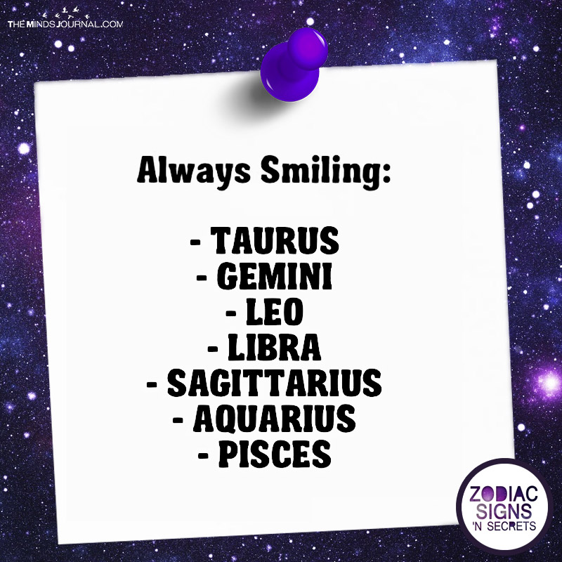 Signs That Always Smilling