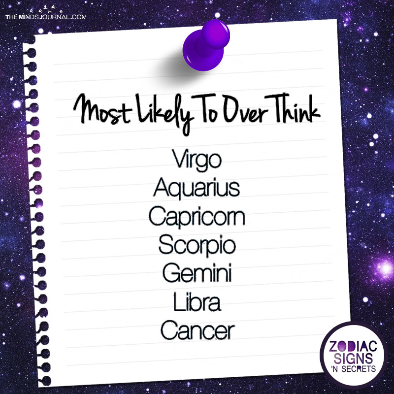 Most Likely To OverThink