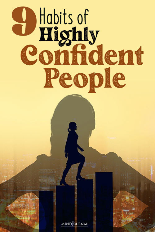 Habits of Highly Confident People pin
