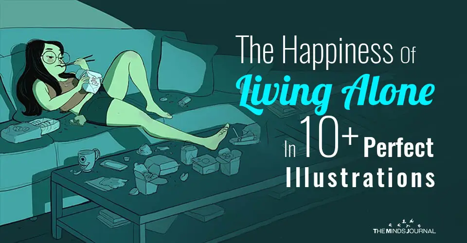 The Happiness Of Living Alone In 10+ Perfect Illustrations