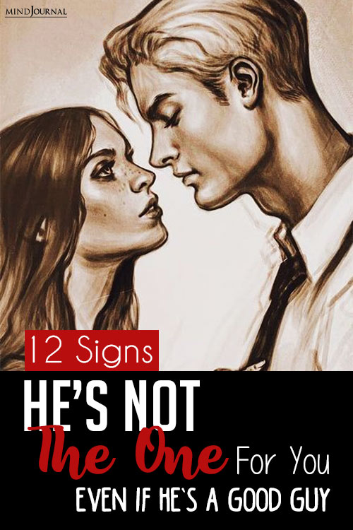 Signs Hes Not One For You pin