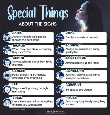 Special Things About The Zodiac Signs - Zodiac Memes - The Minds Journal