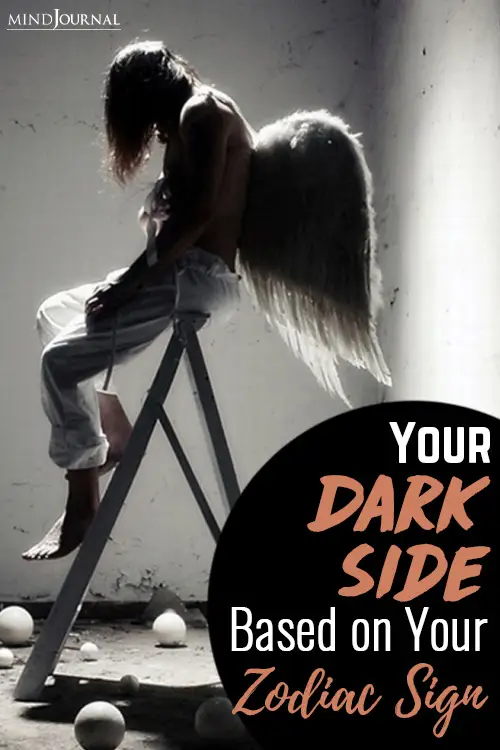 Your Dark Side zodiac sign pin