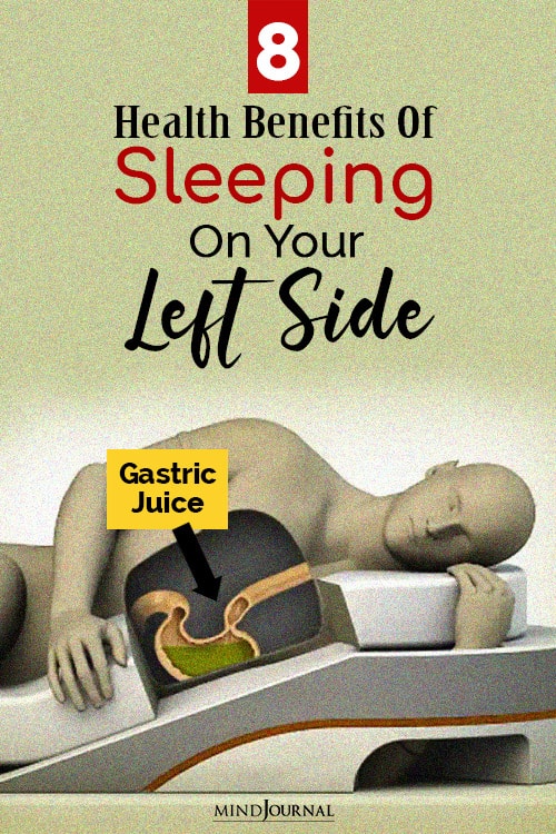 health benefits of sleeping on your left side pin