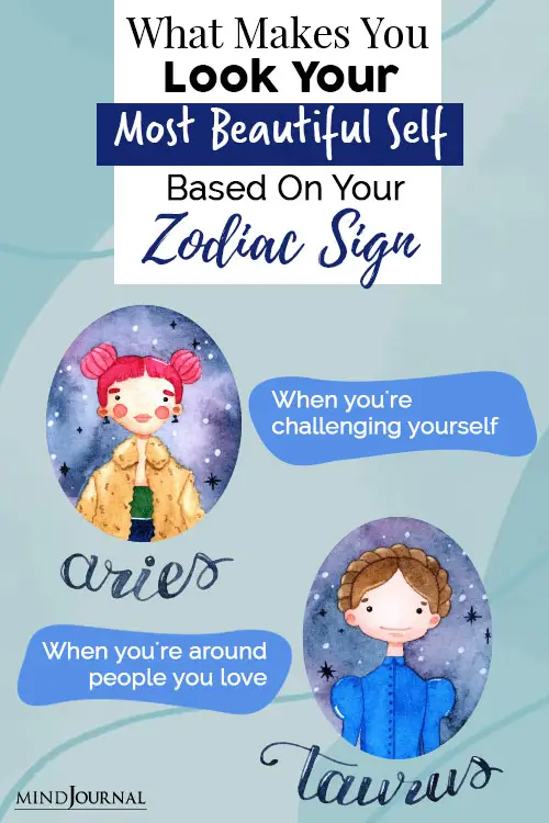 most beautiful self based on your zodiac sign pinop