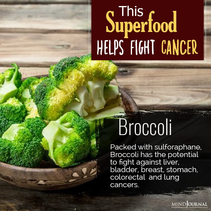 superfoods prevent cancer brocoli
