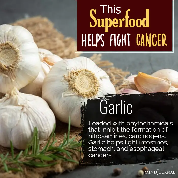 superfoods prevent cancer garlic